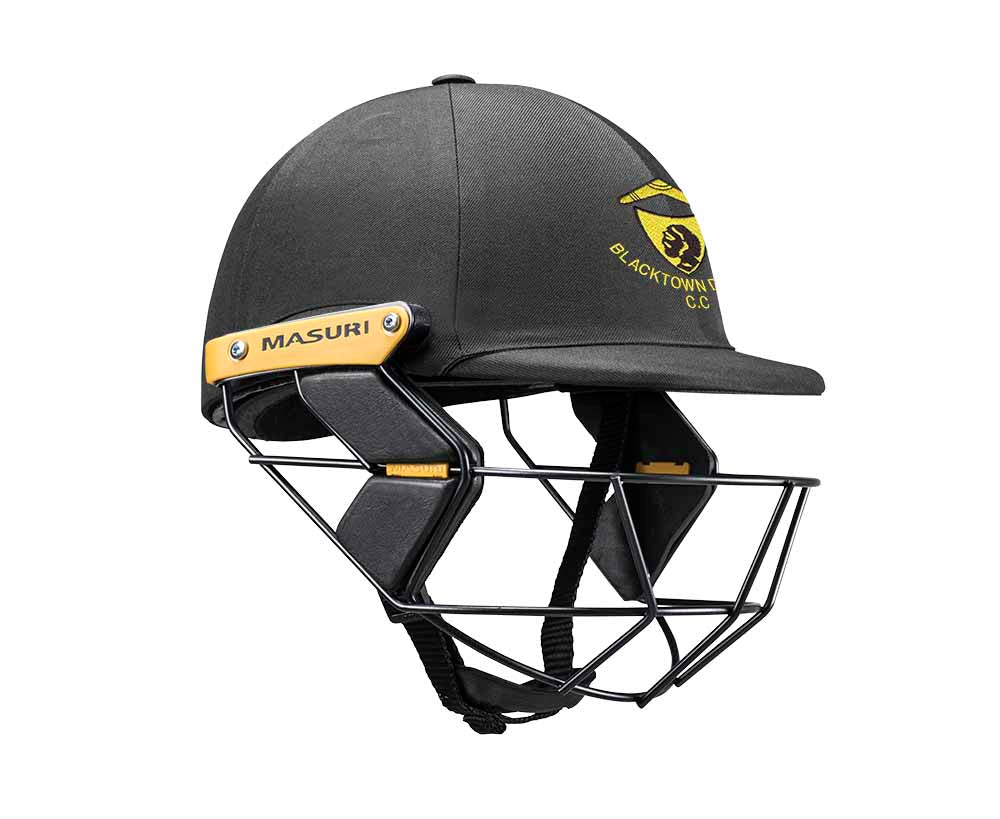 Masuri Original Series MK2 JUNIOR Test Helmet with Steel Grille - Blacktown CC