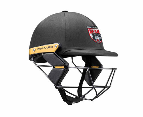 Masuri Original Series MK2 JUNIOR Test Helmet with Steel Grille - North Sydney CC