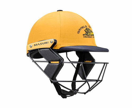Masuri Original Series MK2 JUNIOR Test Helmet with Steel Grille - Fairfield-Liverpool CC