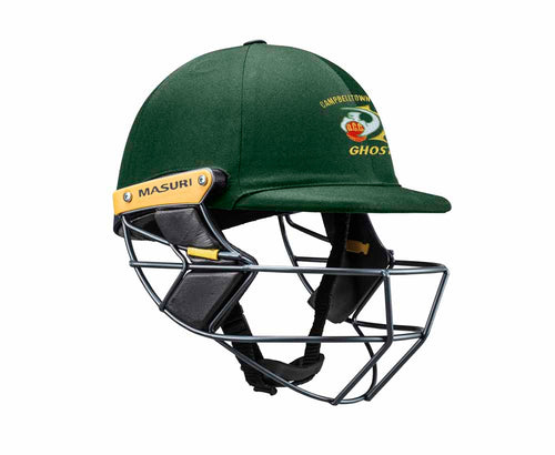 Masuri Original Series MK2 SENIOR Test Helmet with Steel Grille - Campbelltown-Camden CC