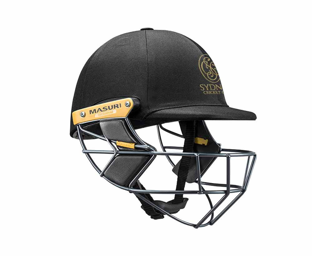 Masuri Original Series MK2 SENIOR Test Helmet with Titanium Grille - Sydney CC