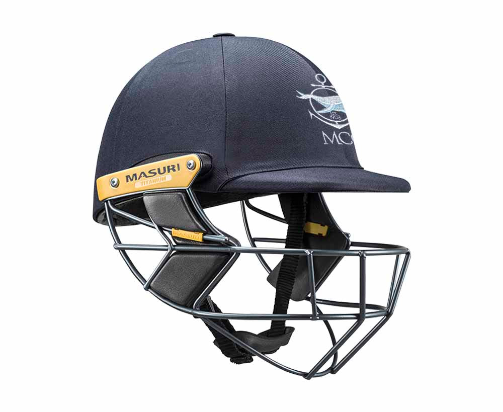 Masuri Original Series MK2 SENIOR Test Helmet with Titanium Grille - Mosman CC