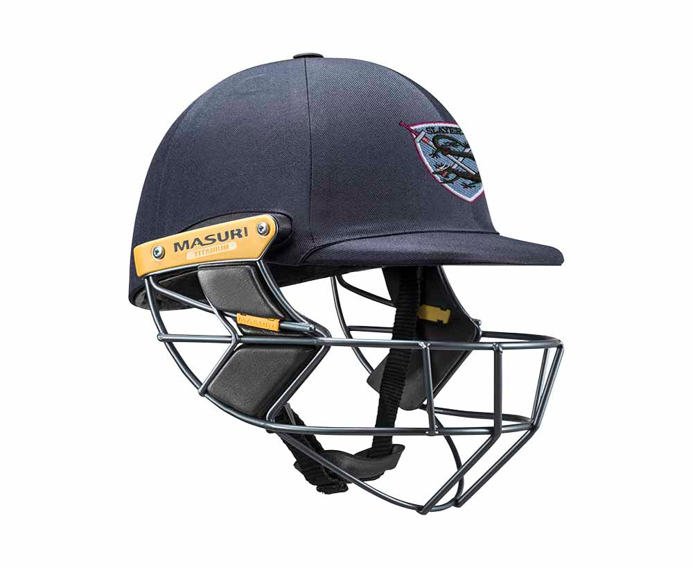 Masuri Original Series MK2 SENIOR Test Helmet with Titanium Grille - St George-Sutherland CC