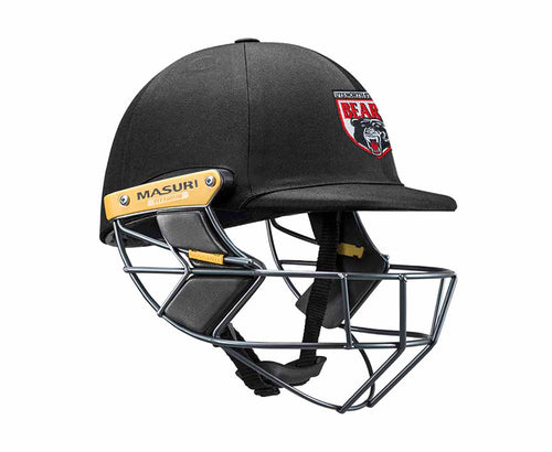 Masuri Original Series MK2 SENIOR Test Helmet with Titanium Grille - North Sydney CC